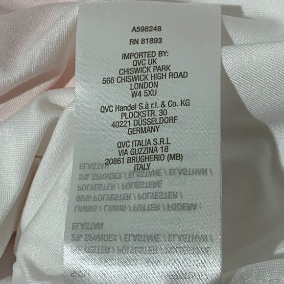 Isaac Mizrahi Live QVC Petite Tiered Midi Dress 14P Tropical Print Neon Colors - Picture 9 of 9